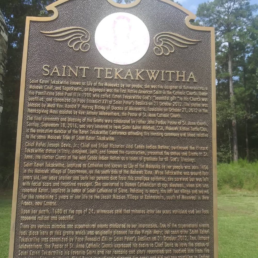 Saint Kateri Tekakwitha at St. Anne Church